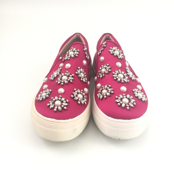TOPSHOP embroidered Shoes NWOT. Size EU39 - Picture 4 of 5